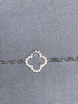 Pulsera Plata Ley Tréboles Circonitas
