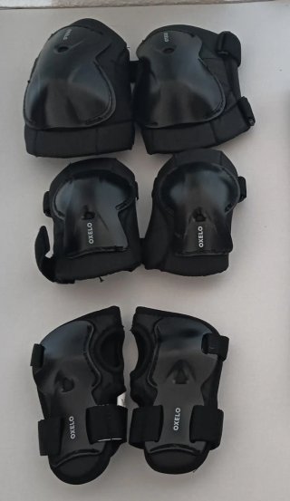 Protecciones Oxelo Talla XS Patinaje