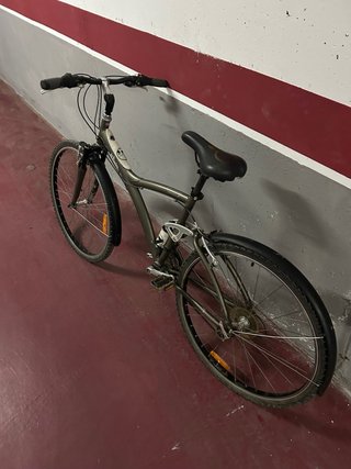 Bicicleta Paseo Btwin 7' Gris