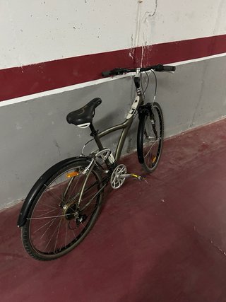 Bicicleta Paseo Btwin 7' Gris