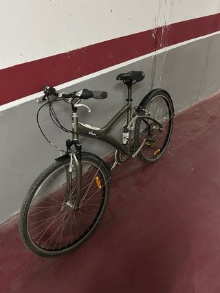 Bicicleta Paseo Btwin 7' Gris