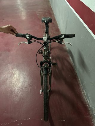 Bicicleta Paseo Btwin 7' Gris