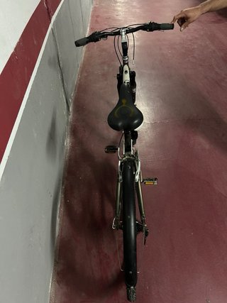 Bicicleta Paseo Btwin 7' Gris