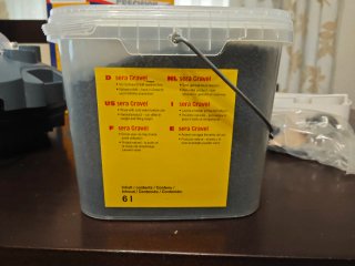 Arena Negra para Acuario Sera Gravel 6L