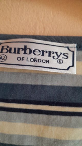 Body camiseta Burberrys rayas T 42