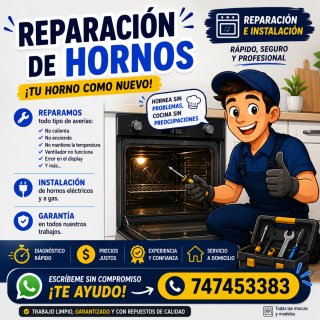 Horno | reparación e instalación