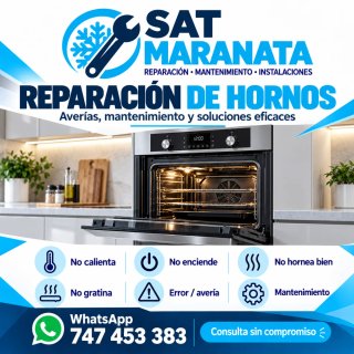 TECNICO HORNO | REPARACIÓN E INSTALACIÓN