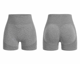 Shorts deportivos push up grises