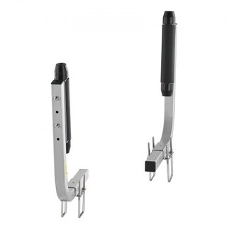 Guía de Remolque para Barcos, Polos de Guía de Remolque de Diseño Ajustable de 52.1 cm, 2PCS Guías de Remolque de Acero Galvanizado a Prueba de Óxido, Diseño de Guía de Rodillo de Alta Resistencia...