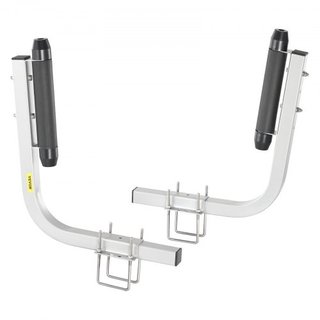 Guía de Remolque para Barcos, Polos de Guía de Remolque de Diseño Ajustable de 52.1 cm, 2PCS Guías de Remolque de Acero Galvanizado a Prueba de Óxido, Diseño de Guía de Rodillo de Alta Resistencia...
