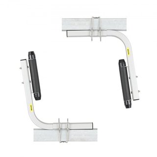Guía de Remolque para Barcos, Polos de Guía de Remolque de Diseño Ajustable de 52.1 cm, 2PCS Guías de Remolque de Acero Galvanizado a Prueba de Óxido, Diseño de Guía de Rodillo de Alta Resistencia...