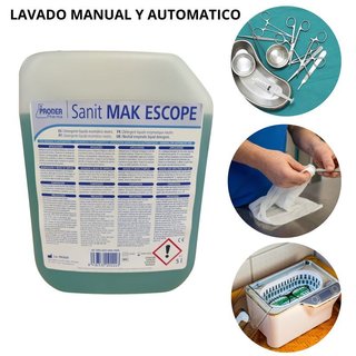 Detergente enzimático para instrumental clínica