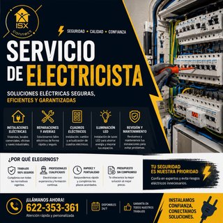 Servicio profesional de electricista
