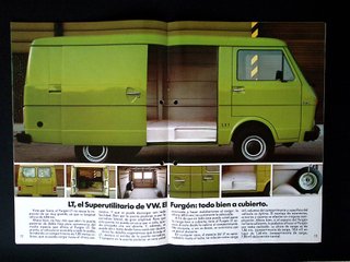 El VW LT (Typ 21) Catálogo, Volkswagen, 1976