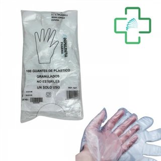 Guantes de polietileno bolsa 100UND