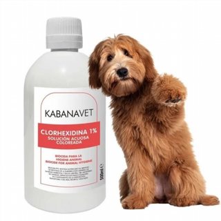 Clorhexidina coloreada al 1€ kabanavet 500ml