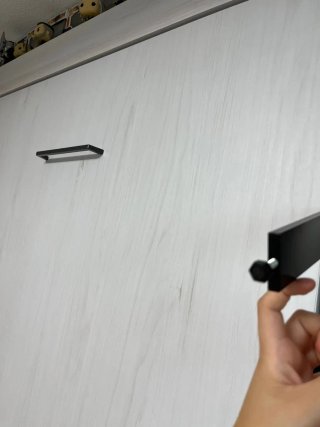 Cama plegable con estantería opcional
