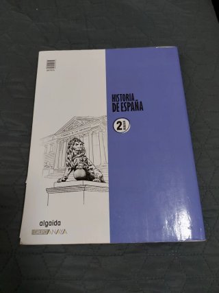Libro historia de España 2° bachillerato