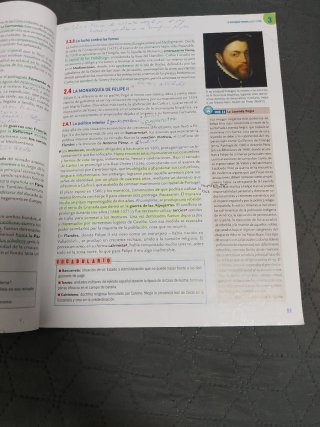 Libro historia de España 2° bachillerato