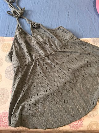 Veronica M Top Verde Oliva Talla S