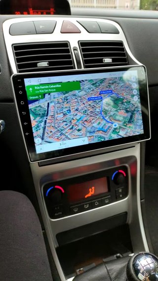 Radio Pantalla CARPLAY GPS para Peugeot 307