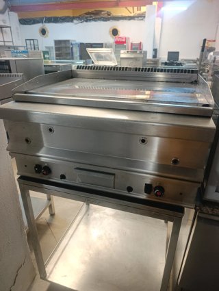 Plancha a Gas Repagas Cromo Duro Sobremesa
