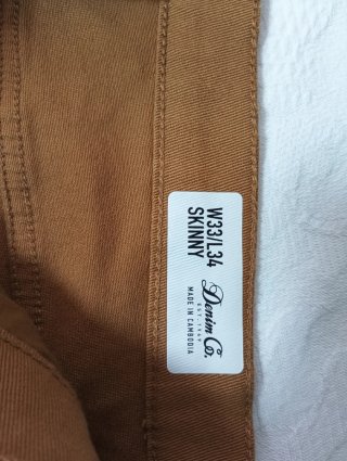 Pantalones vaqueros hombre talla M