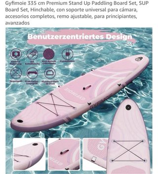 Alquiler Tabla Paddle Surf 335cm Rosa