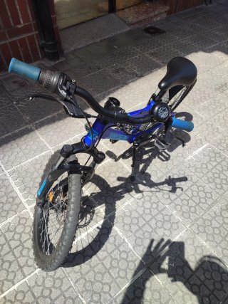 Bicicleta Infantil 20" Azul