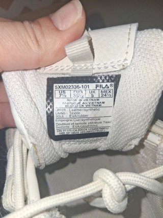 Zapatillas Fila Mujer Blancas
