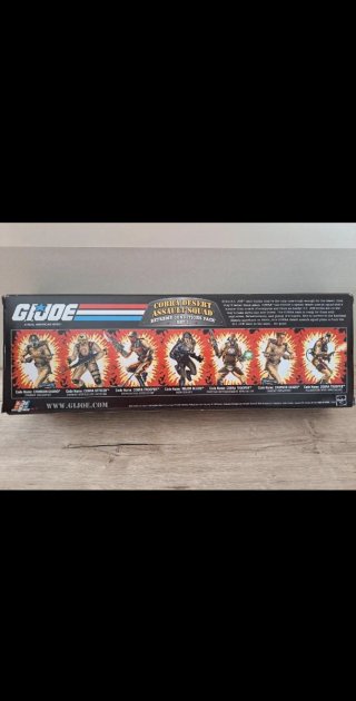 Gijoe G.I Joe GI Joe Cobra Desert Assault Squad