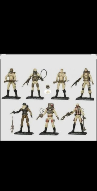 Gijoe G.I Joe GI Joe Cobra Desert Assault Squad