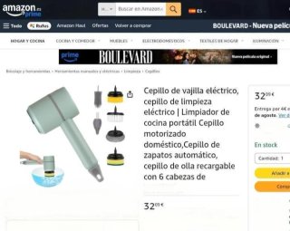 Aparato limpieza