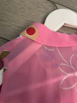 Camicetta smanicata vintage floreale