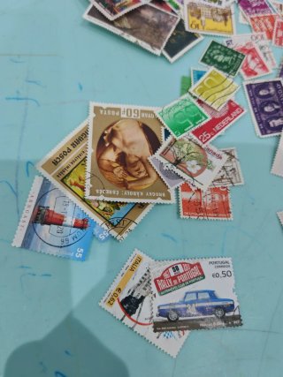 Lote sellos extranjeros variados