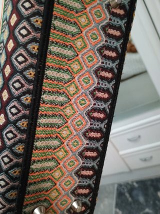 Bolso Christian Dior Lona Multicolor