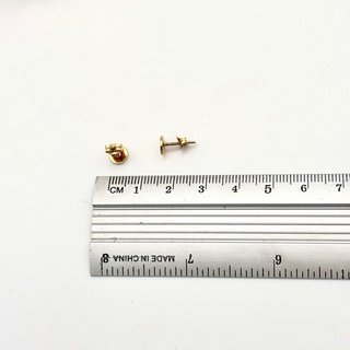 Pendientes de oro 18kt