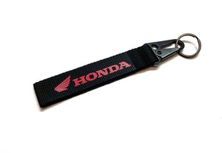 Portachiavi Honda con moschettone JDM a nastro per moto