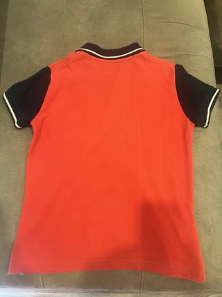 Polo Hackett original  niño rosa y negro