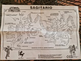 Sagitario 1978 Vintage Bandai Completo