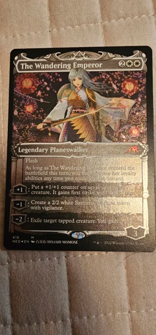 Carta MTG The Wandering Emperor Foil