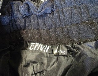 Pantalón de nieve para niño con tirantes