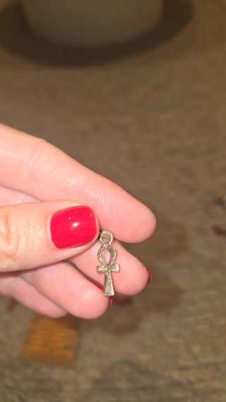 Colgante llave de la vida plata Egipto