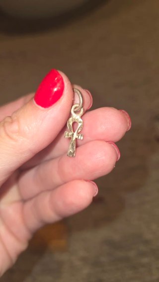 Colgante llave de la vida plata Egipto