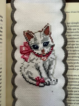 Segnalibro fatto a mano Gatto