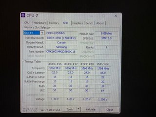 Corsair Vengeance LPX DDR4 3600MHz 2x8GB