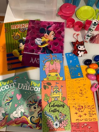 Lote di giocattoli educativi e creativi