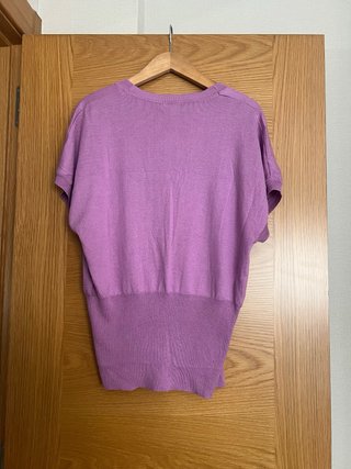 Bolero/Cárdigan Verano Lila Massimo Dutti Talla S