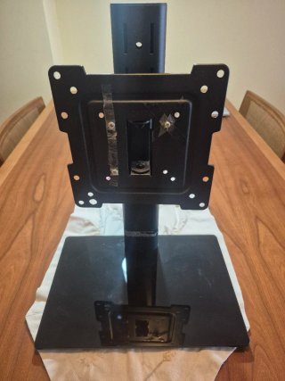 Soporte TV de mesa negro