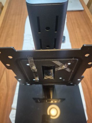 Soporte TV de mesa negro